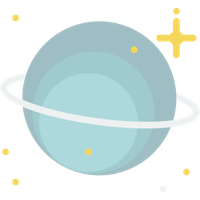 kawaii blue planet Discord emoji — free static PNG download