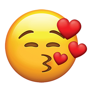 blow kiss Discord emoji — free static PNG download
