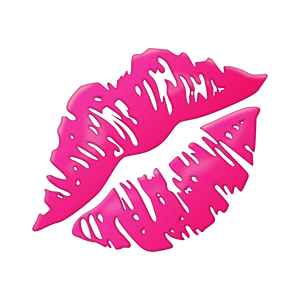 pink kiss Discord emoji — free static PNG download