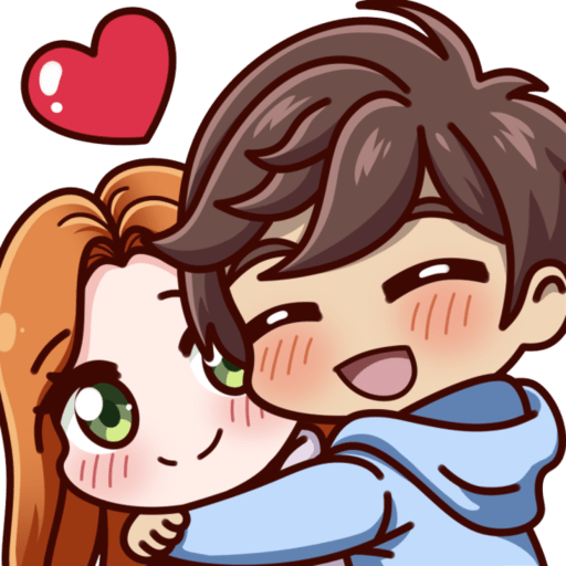 cuddle Discord emoji — free static PNG download