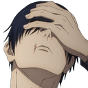 toji facepalm Discord emoji — free static PNG download
