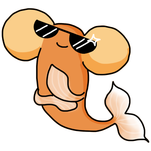 spooky fish cool Discord emoji — free static PNG download