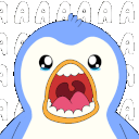 aaaaaaa pengu Discord emoji — free animated GIF download