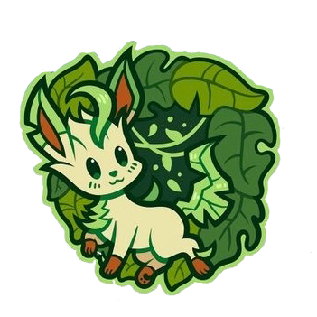 leafeon Discord emoji — free static PNG download