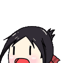 black jump Discord emoji — free animated GIF download