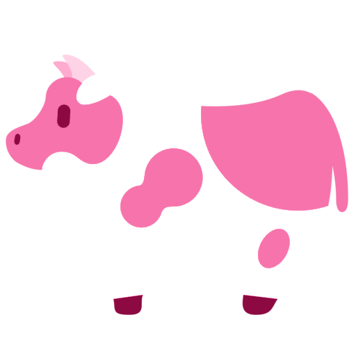strawberrycow Discord emoji — free static PNG download