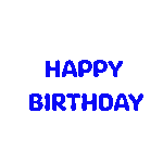 happy birthday blue Discord emoji — free animated GIF download