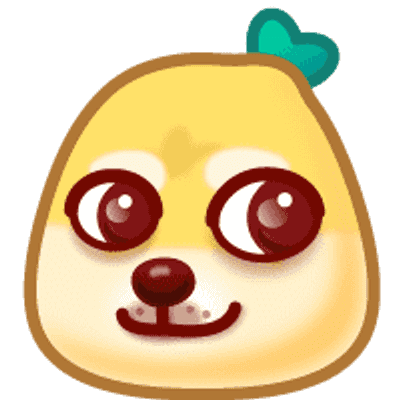 doge fruit Discord emoji — free static PNG download