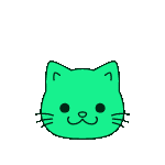 cutecatemoji green Discord emoji — free animated GIF download