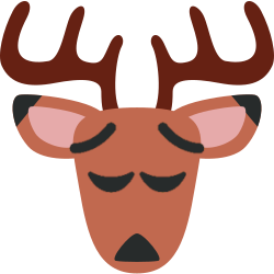 deer pensive Discord emoji - free download