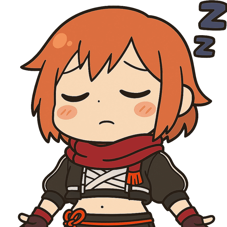 hiyorisleeping Discord emoji — free static PNG download
