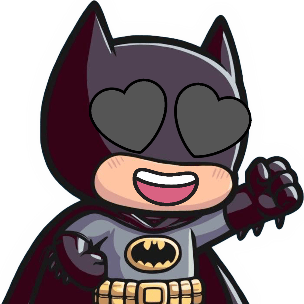 batman heartblackeyes Discord emoji — free static PNG download