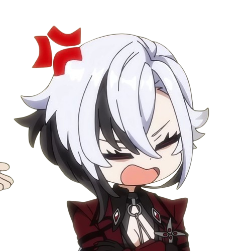 arlecchino mad Discord emoji — free static PNG download