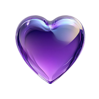 purpleglassheart Discord emoji — free static PNG download
