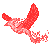 red phoenix Discord emoji — free animated GIF download