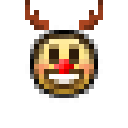 reindeer Discord emoji — free static PNG download