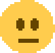 b neutral face Discord emoji — free static PNG download