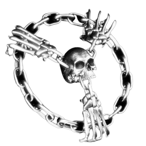 skeleton wheel Discord emoji — free static PNG download