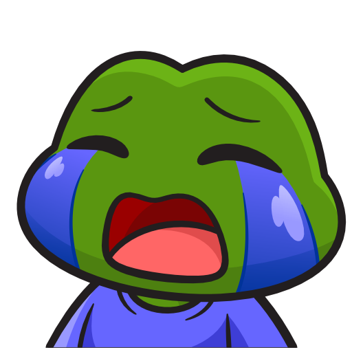 pepecry Discord emoji — free static PNG download