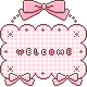 pink welcome Discord emoji — free animated GIF download