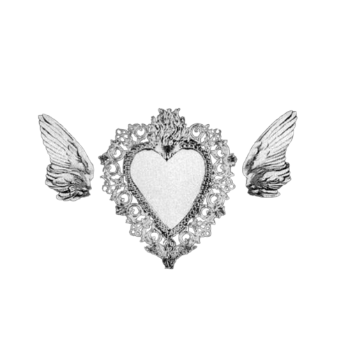 goth noteheart Discord emoji — free static PNG download