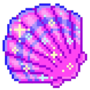 seashell Discord emoji — free static PNG download