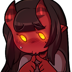 meru shy blush Discord emoji — free static PNG download