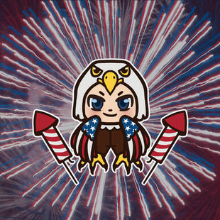 independence day Discord emoji — free static PNG download
