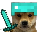 minecraft dogo Discord emoji — free static PNG download