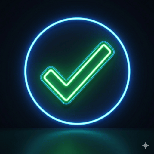 neoncheckmark Discord emoji — free static PNG download