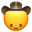 frowningcowboy Discord emoji — free static PNG download