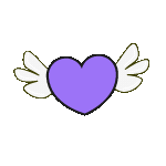 purpleflyingheart Discord emoji — free animated GIF download