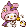 mymelody witch halloween Discord emoji — free animated GIF download