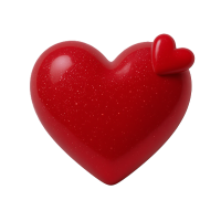 red hearts Discord emoji — free static PNG download