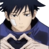 megumi heart Discord emoji — free static PNG download