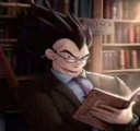 smart vegeta Discord emoji — free static PNG download