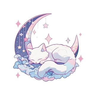 sleepykittymoon Discord emoji — free static PNG download