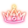 shiny crown Discord emoji — free static PNG download