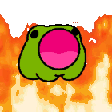 blaze froggo Discord emoji — free animated GIF download