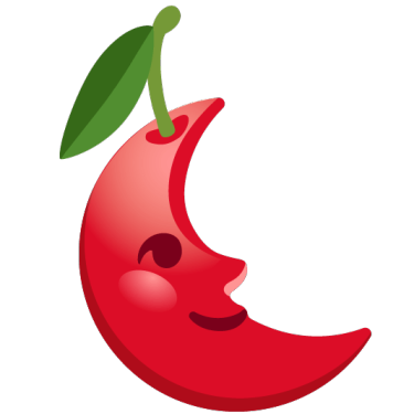 cherry moon Discord emoji — free static PNG download