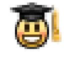 graduate Discord emoji — free static PNG download