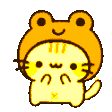 rainbow froggy kitty Discord emoji — free animated GIF download