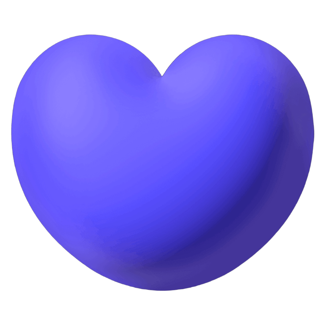 3dheartblue Discord emoji — free static PNG download