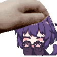 cutepurplewoman Discord emoji — free animated GIF download