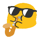 ablobsaxophone Discord emoji — free static PNG download
