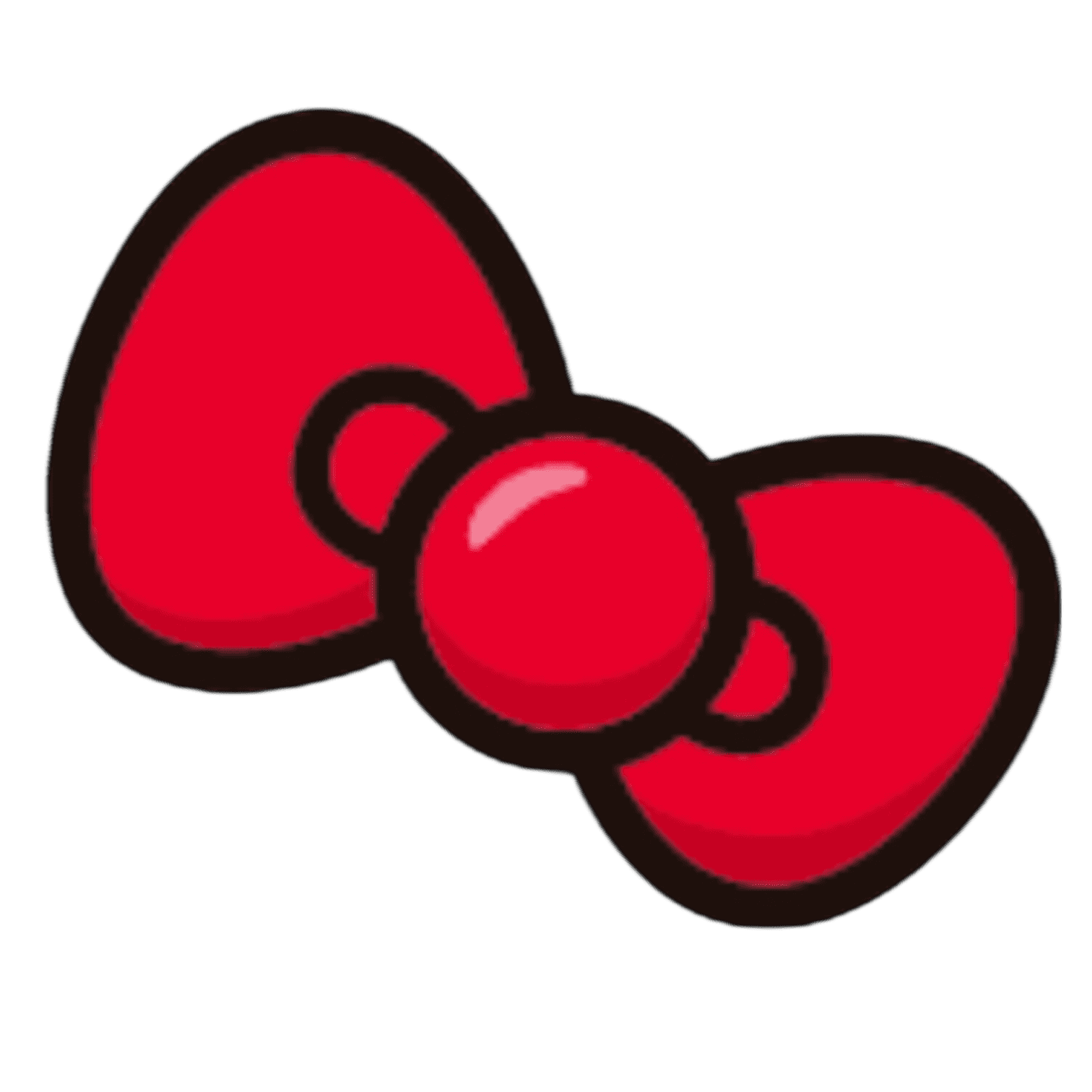 hellokitty bow Discord emoji — free static PNG download