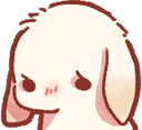 sad bunny Discord emoji — free static PNG download