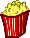 Popcorn Discord emoji — free static PNG download