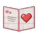 love letter Discord emoji — free static PNG download