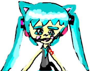 miku Discord emoji — free static PNG download